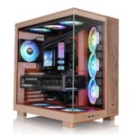 Caixa Micro-Atx Thermaltake View 380 XL TG Midi Tower "ARGB Gravel Sand"