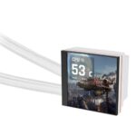 Water Cooler MAGFloe 420 Ultra ARGB Sync AIO Liquid Cooler - Snow Edition - Image 2