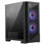 Caixa Extended-ATX MSI MPG Velox 300R Airflow PZ Tempered Glass Preta