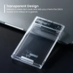 Caixa Externa 2.5" Ewent EW7064 USB 3.2 Gen1 (USB 3.0) HDD/SSD Transparente Screwless - Image 6