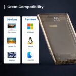 Caixa Externa 2.5" Ewent EW7069 USB-C 3.2 Gen1 (USB 3.0) HDD/SSD Transparente Screwless - Image 3