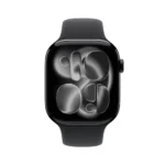 Apple Watch Series 11 GPS 42mm Alumínio Preto Brilhante c/ Bracelete Desportiva Preta - S/M
