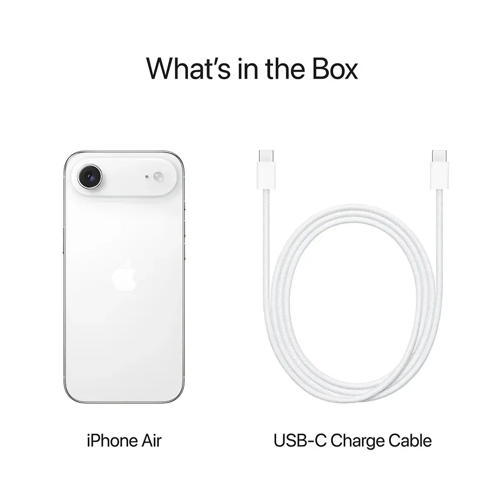 Smartphone Apple iPhone Air 6.5" 1TB Branco‑nuvem - Image 10