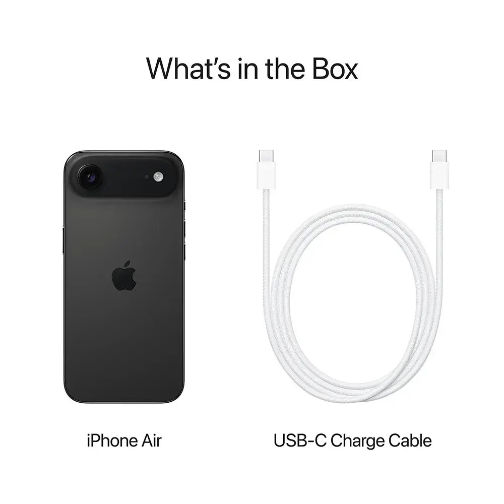 Smartphone Apple iPhone Air 6.5" 1TB Preto Sideral - Image 9