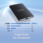 Disco SSD Externo Lexar SL500 Portable Magnetic 1TB Type-C - Image 3