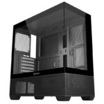 Caixa ATX UNYKAch Revelat Mid Tower ATX Duplo Vidro Temperado USB-C Preta