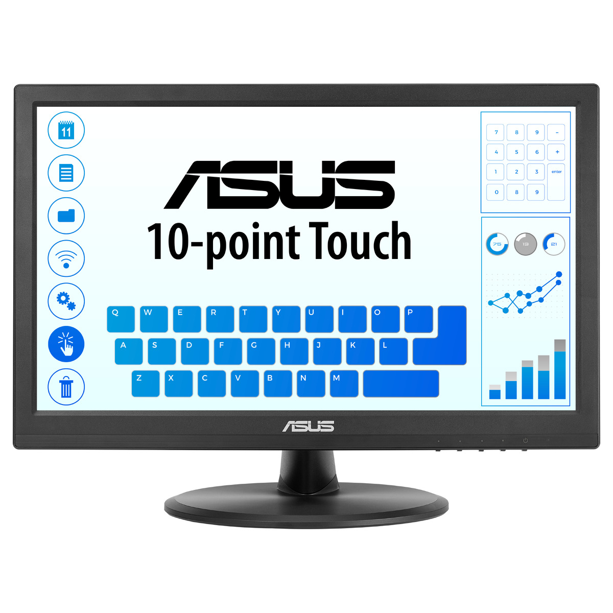 90LM09V1-B01170 Monitor Asus 15.6" VT169HE IPS FHD 16:9 60Hz Touch (5ms) - Image 1