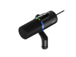 Microfone dinâmico HyperX FlipCast USB/XLR Preto