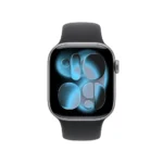 Apple Watch Series 11 GPS 42mm Alumínio Cinzento Sideral c/ Bracelete Desportiva Preta - S/M