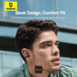Earbuds Baseus Bowie MC1 Open-Ear Ear Clip Wireless Pretos - Image 3