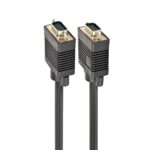 Cabo VGA Gembird CC-PPVGA-10-B HD15M/HD15M Dual-Shielded Ferrite 3m Preto