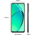 Smartphone Oppo A40 8GB 256GB 6.67" Preto - Image 2