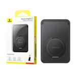Carteira Baseus MagPro 3 Magnetic Wallet Stand Cosmic Black - Image 6