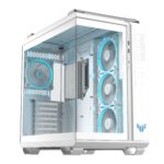 Caixa ATX Asus TUF Gaming GT502 Horizon ARGB Vidro Temperado Branca