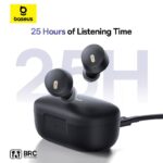 Earbuds Baseus Bowie E18 True Wireless Black - Image 4