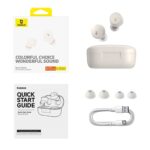 Earbuds Baseus Bowie E18 True Wireless Stellar White - Image 5