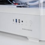 Caixa ATX Mars Gaming MC-LCDPRO LCD IPS 7.2" Tempered Glass Branca - Image 2