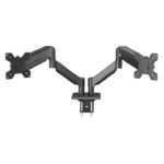 Suporte Mesa Articulado p/ 2 Ecrãs 13"/32" Mars Gaming MARM-PRO2 Preto