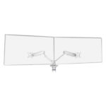Suporte Mesa Articulado p/ 2 Ecrãs 17"/35" Mars Gaming MARM-PRO2 Branco - Image 4