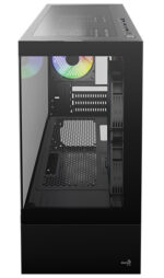 Caixa Micro-ATX Aerocool Viewport Mini Vidro Temperado Preto - Image 5