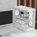 Caixa Aerocool P500A Mid-Tower Branca