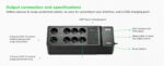 UPS APC Back-UPS 500VA 8 Tomadas Schuko - Image 4