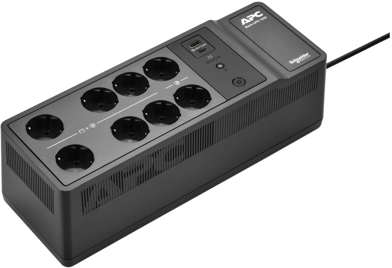 ups-apc-off-line-back-ups-1050va600w-usb-ca-schuko-1 UPS APC Off-line Back-UPS 1050VA/600W USB-C/A Schuko - Image 1