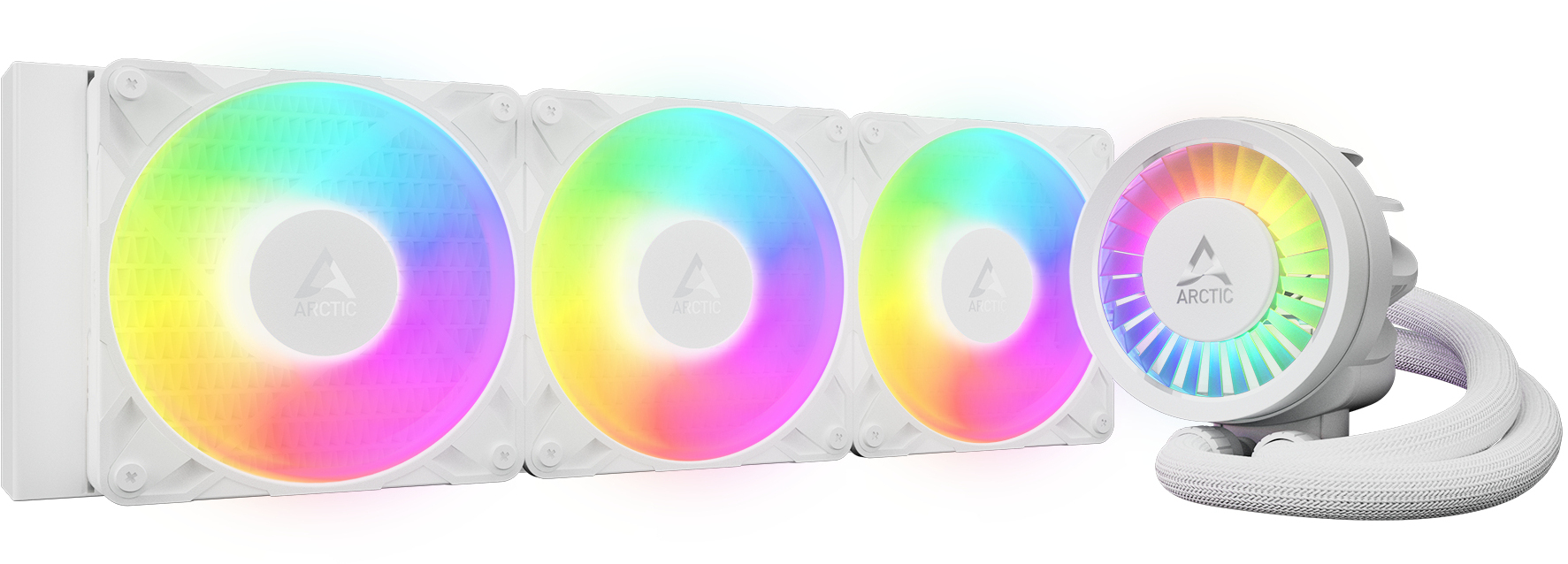 water-cooler-cpu-aio-arctic-liquid-freezer-iii-1-3 Water Cooler CPU AIO Arctic Liquid Freezer III PRO White - 360mm - Image 1