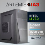 PC Gaming ARTEMIS-IA-I3730 - I3 14100F | GT730 4GB | 16GB | SSD 512
