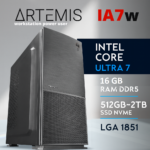 PC Gaming ARTEMIS-IA7W - U7 265K | Intel Graphics | 16GB | M.2 1TB
