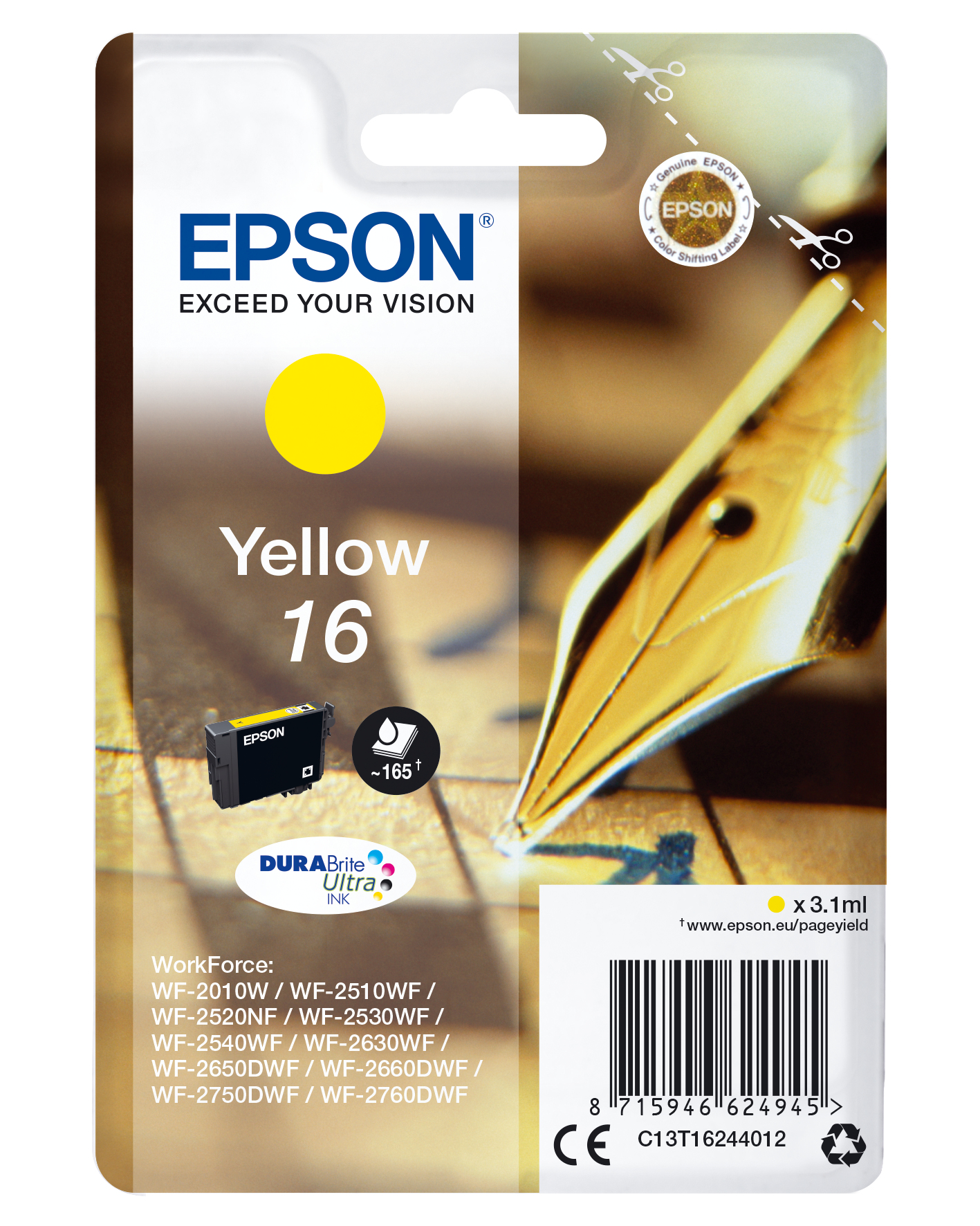 tinteiro-epson-c13t16244012-1 Tinteiro Epson C13T16244012 - Image 1