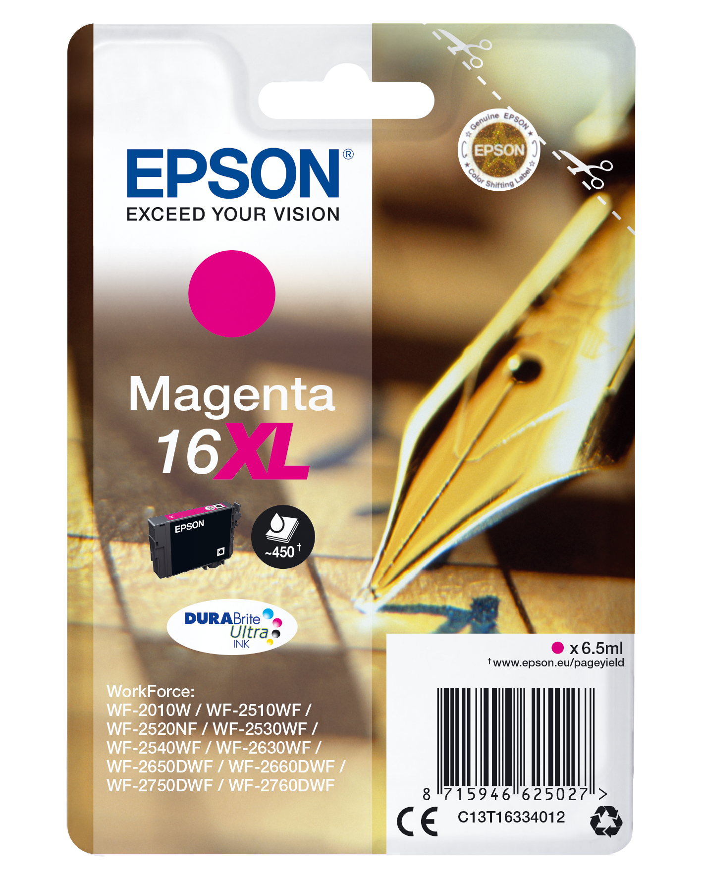 tinteiro-epson-c13t16334012-1 Tinteiro Epson C13T16334012 - Image 1