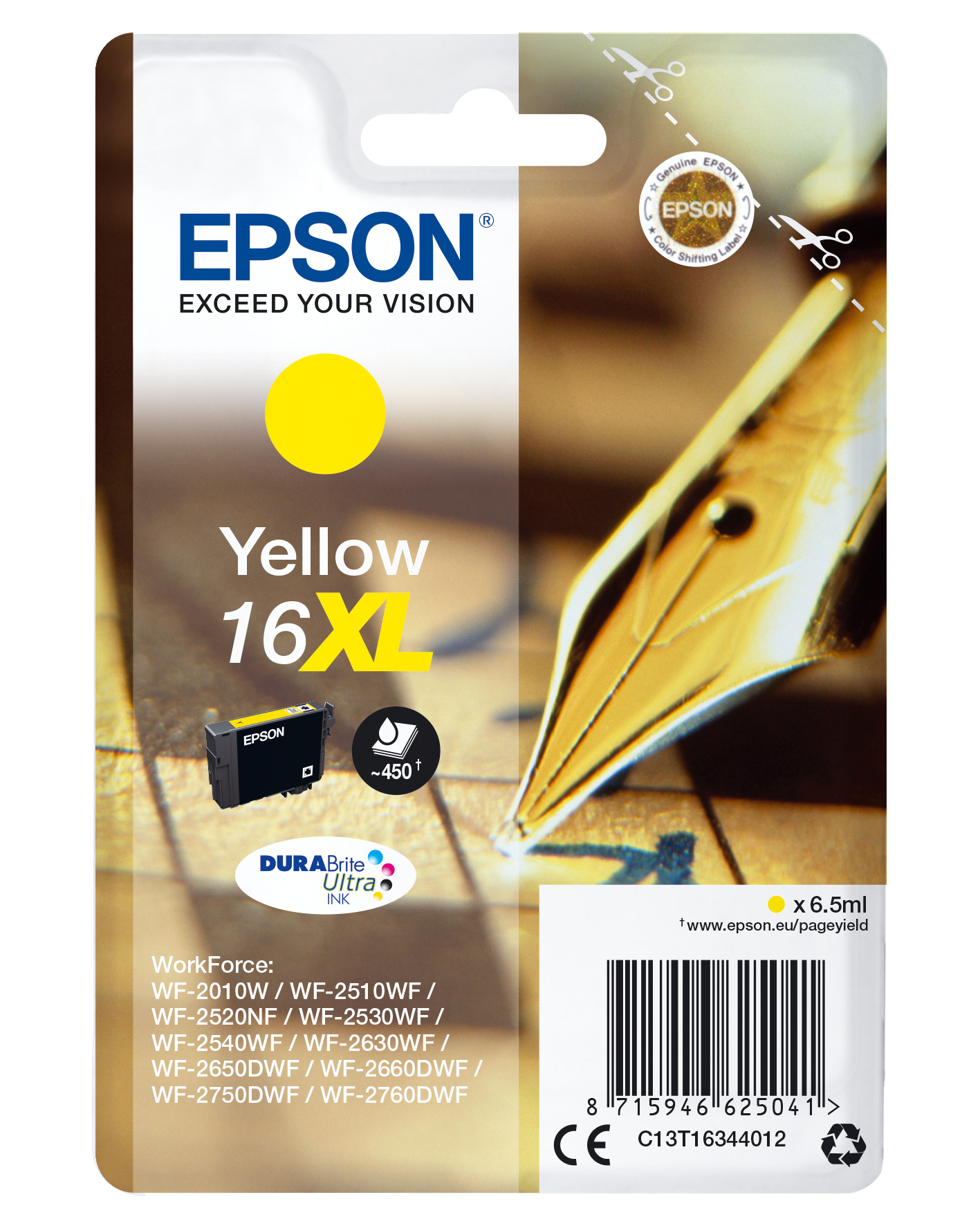 tinteiro-epson-c13t16344012-1 Tinteiro Epson C13T16344012 - Image 1