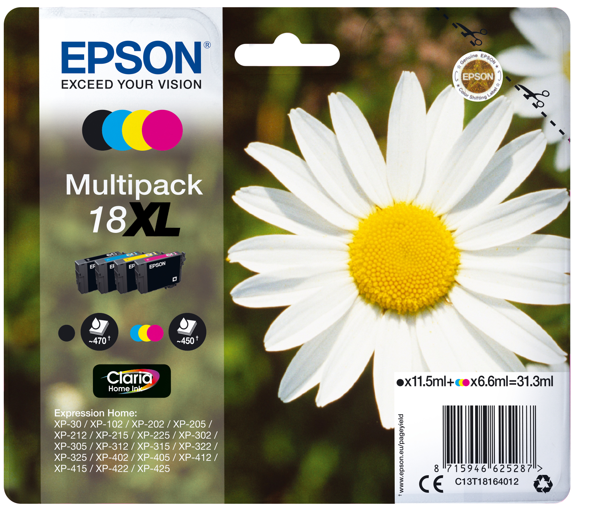 tinteiro-epson-c13t18164012-1 Tinteiro Epson C13T18164012 - Image 1