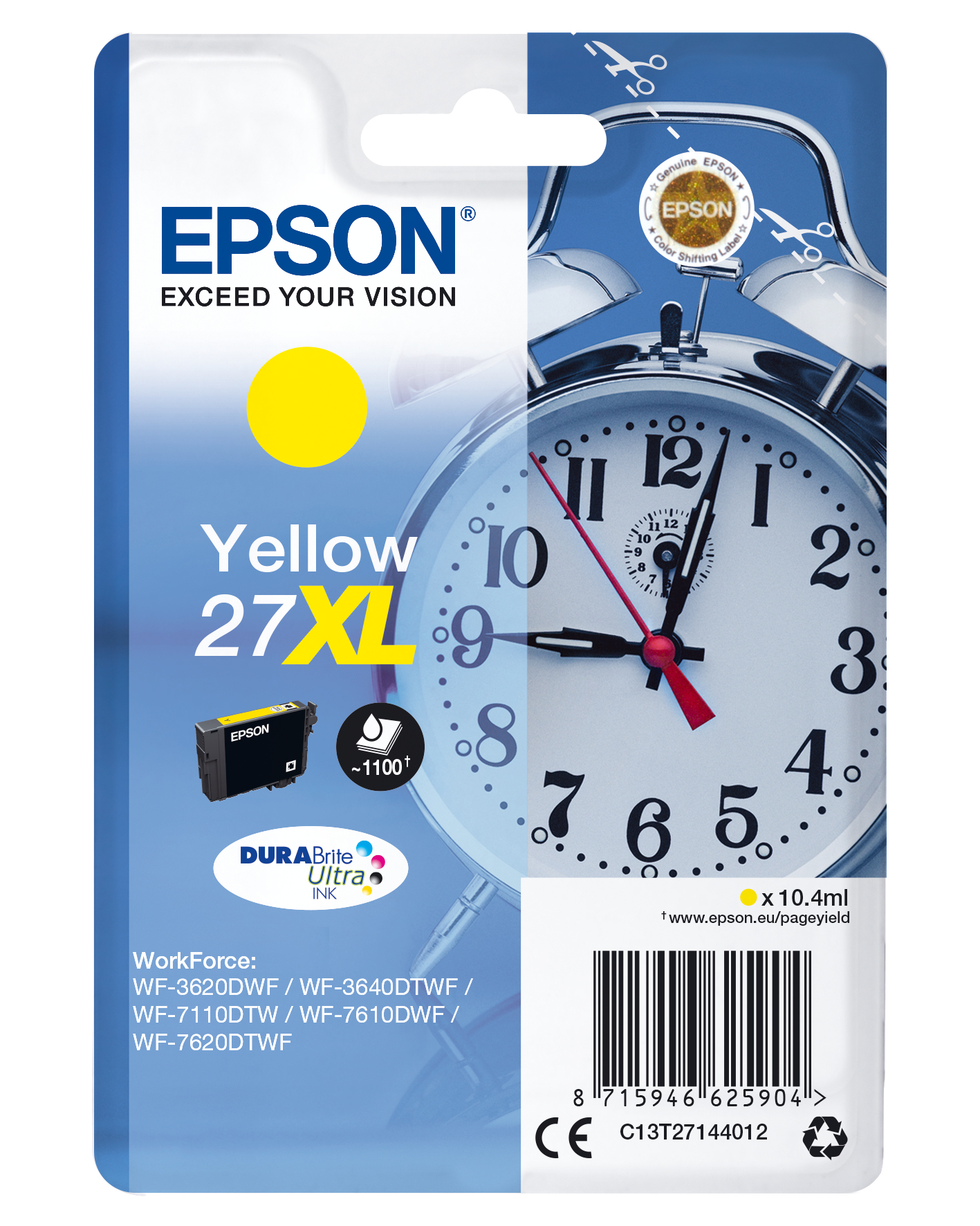 tinteiro-epson-c13t27144012-1 Tinteiro Epson C13T27144012 - Image 1