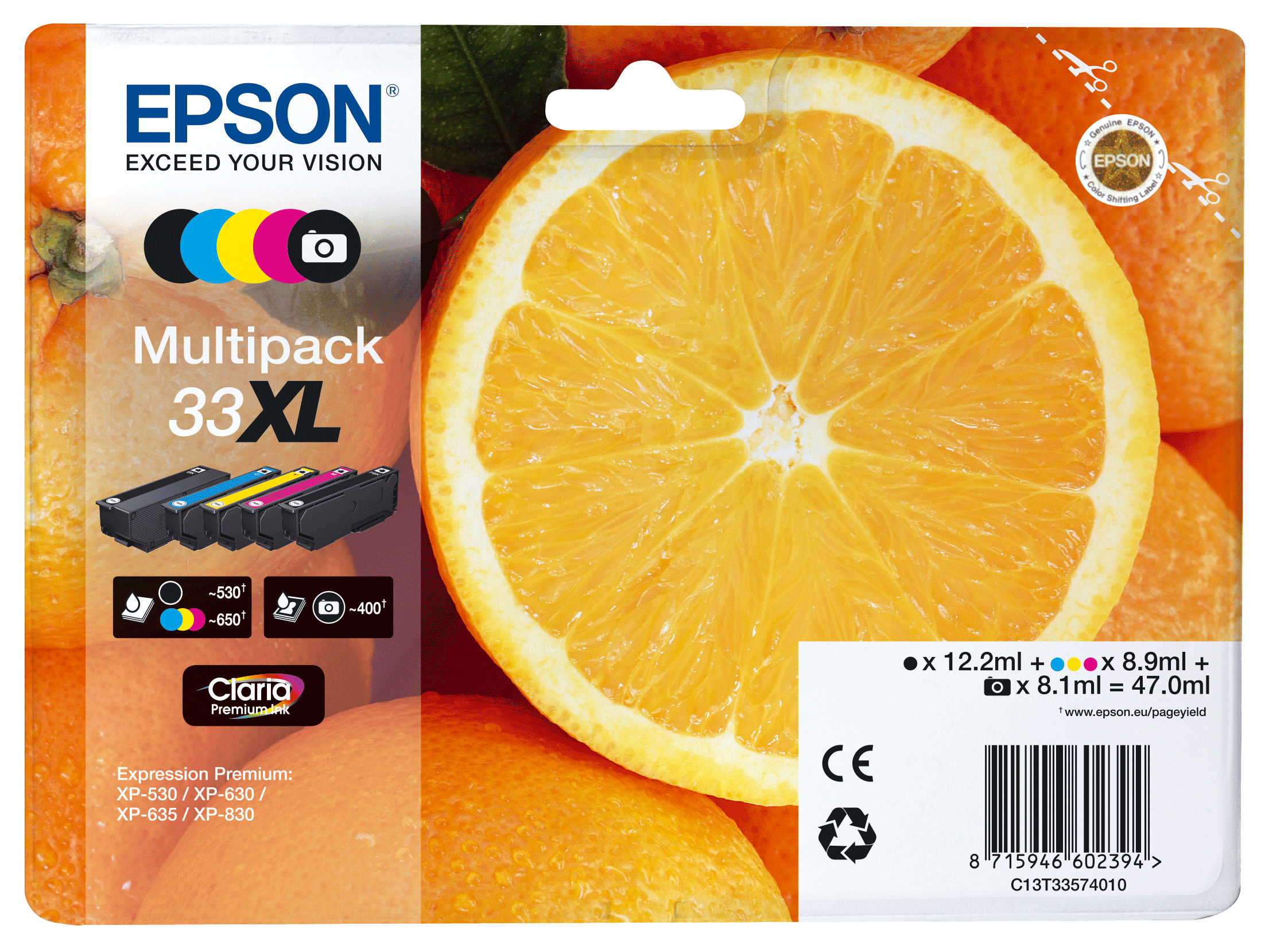 tinteiro-epson-c13t33574011-1 Tinteiro Epson C13T33574011 - Image 1
