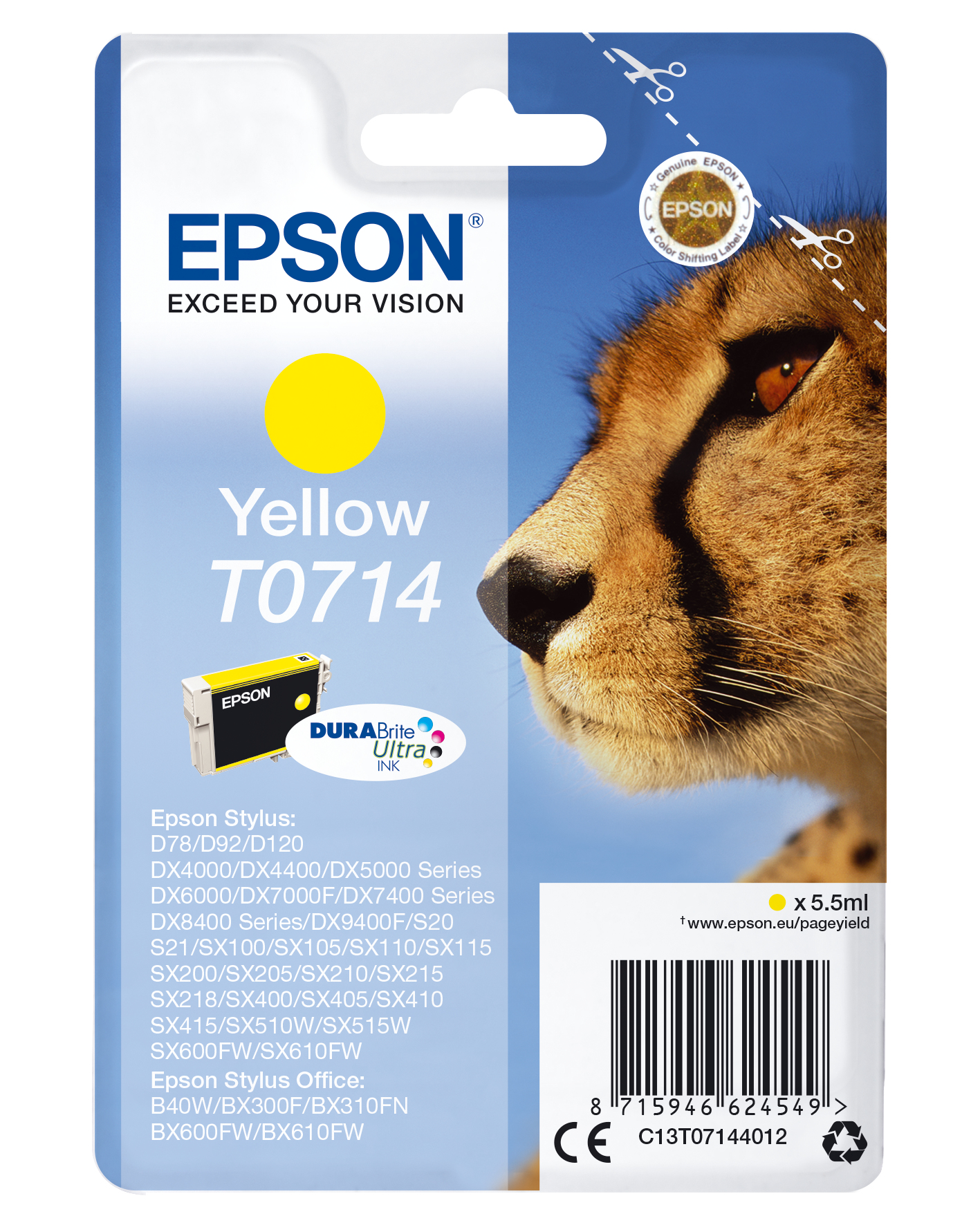 tinteiro-epson-t0714-1 Tinteiro Epson T0714 - Image 1