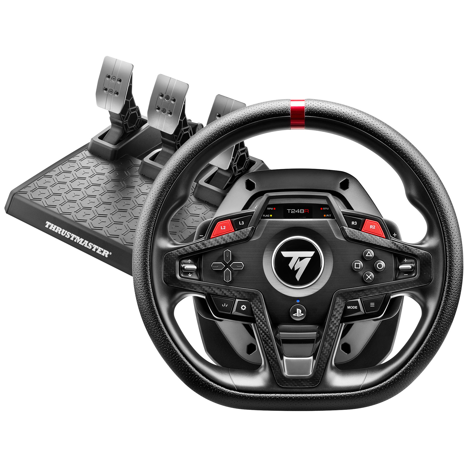volante-pedais-thrustmaster-t248r-ps5-ps4-pc-1 Volante + Pedais Thrustmaster T248R PS5 / PS4/ PC - Image 1