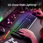 Teclado HyperX Eve 1800 Compact Gaming RGB PT Preto - Image 4