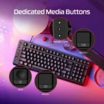 Teclado HyperX Eve 1800 Compact Gaming RGB PT Preto - Image 5