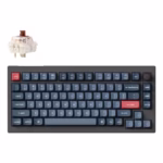 Teclado Mecânico Keychron V1 Max 75% Wireless Gateron Jupiter Switch Brown Tactile