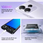 Smartphone Xiaomi Redmi Note 14 5G 6.67" 6GB 128GB Lavanda - Image 2