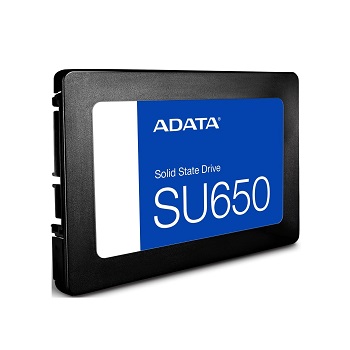 Disco SSD 2.5P ADATA Su650 256GB Sata3 520/450MB/S 3D SLC
