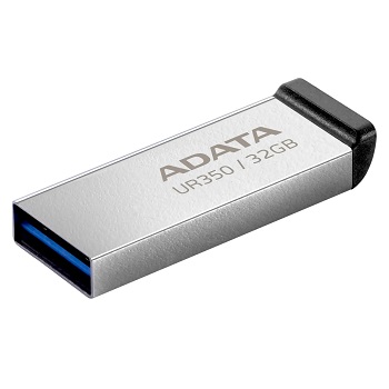 Flash Memory 256GB Usb3.2 GEN1 5GBPS ADATA Ur350 Black
