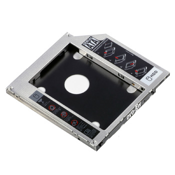Conversor Slim SATA 5.25 Para 2.5 SATA Notebook 9.5MM Caddy - BLUERAY