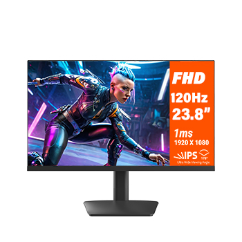 Monitor 23.8P IPS Ntech Rx3 1920X1080 120HZ 1MS HDMI / Vga / Jack 3.5mm Tilt